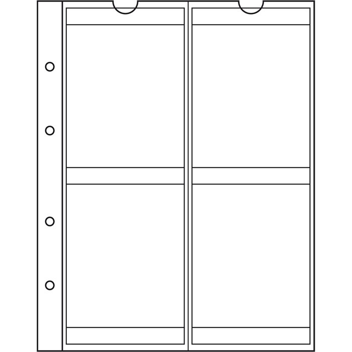 ���� NUMIS LEUCHTTURM ��� 4 ����� �������� �� 66 ��