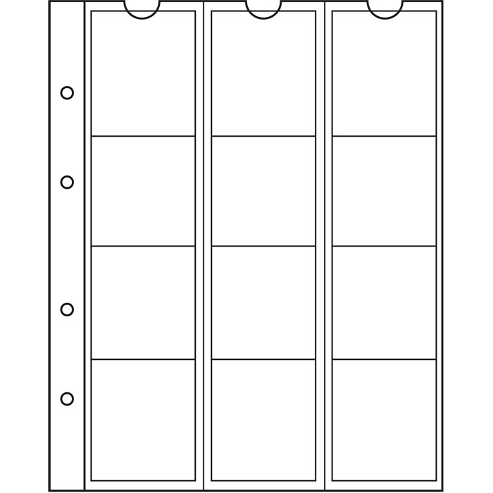 ���� NUMIS LEUCHTTURM ��� 12 ����� �������� �� 44 ��