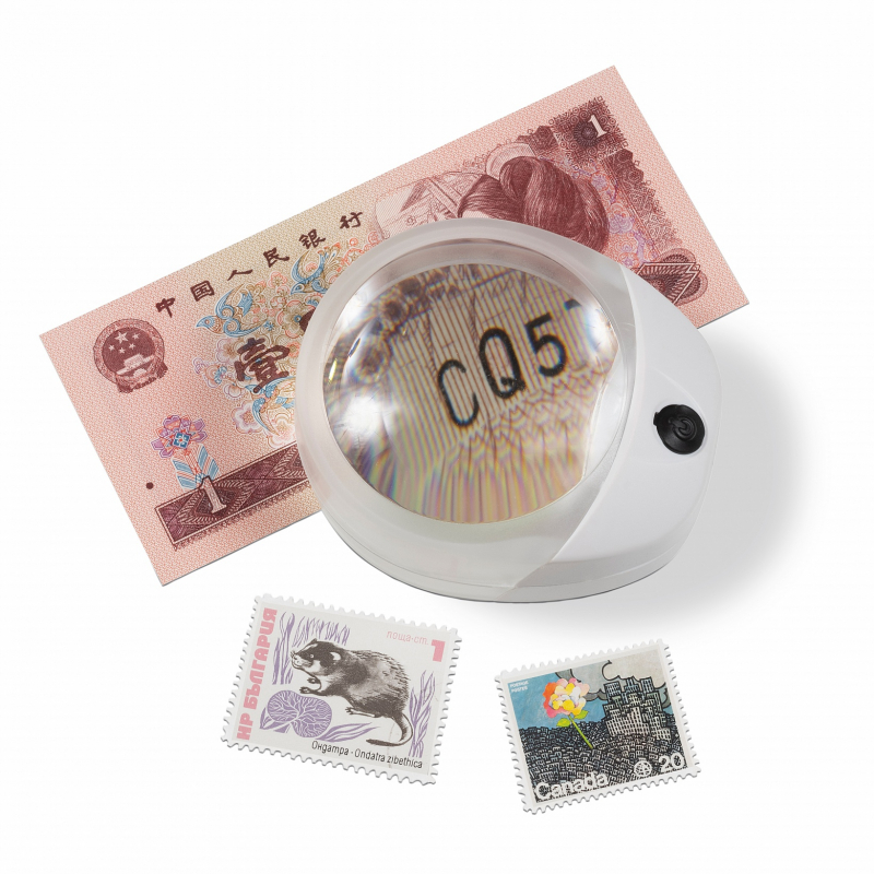 Сверхъяркая 10-кратная перезаряжаемая настольная лупа со светодиодной подсветкой